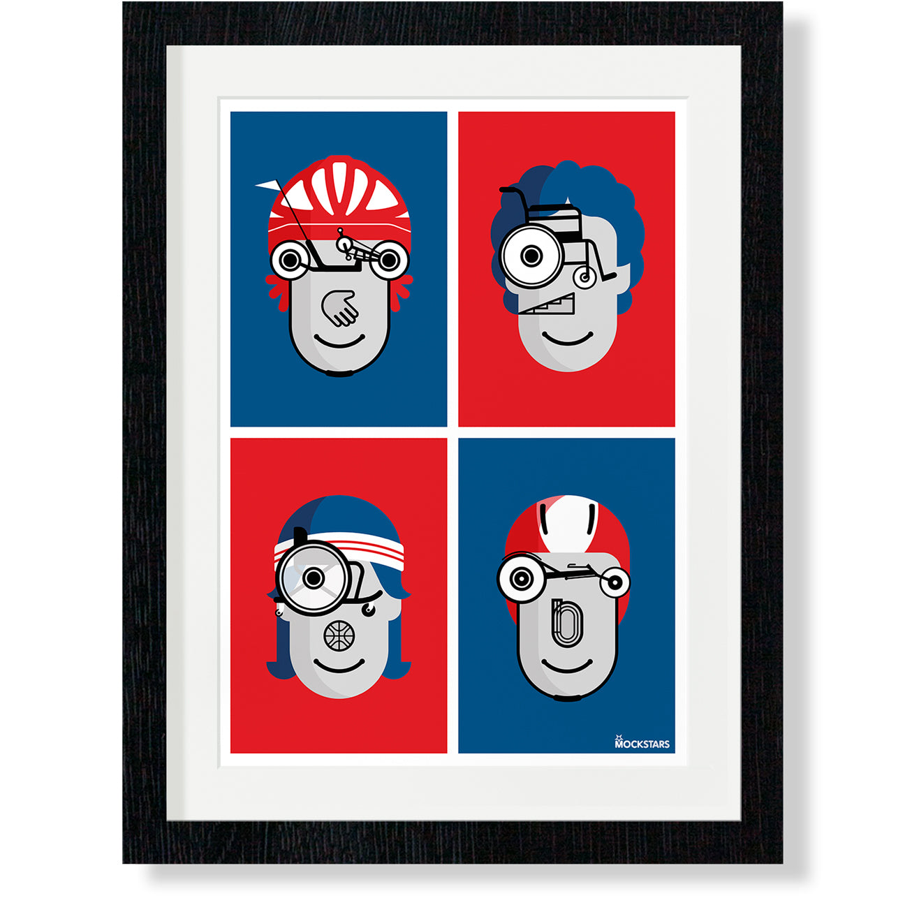 Paralympics Team GB Inspired : Art Print