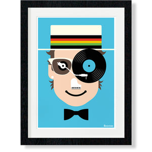Sir Elton John : Art Print