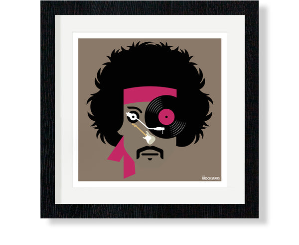 Jimi Hendrix : Art Print