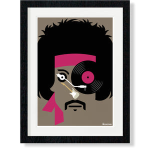 Jimi Hendrix : Art Print
