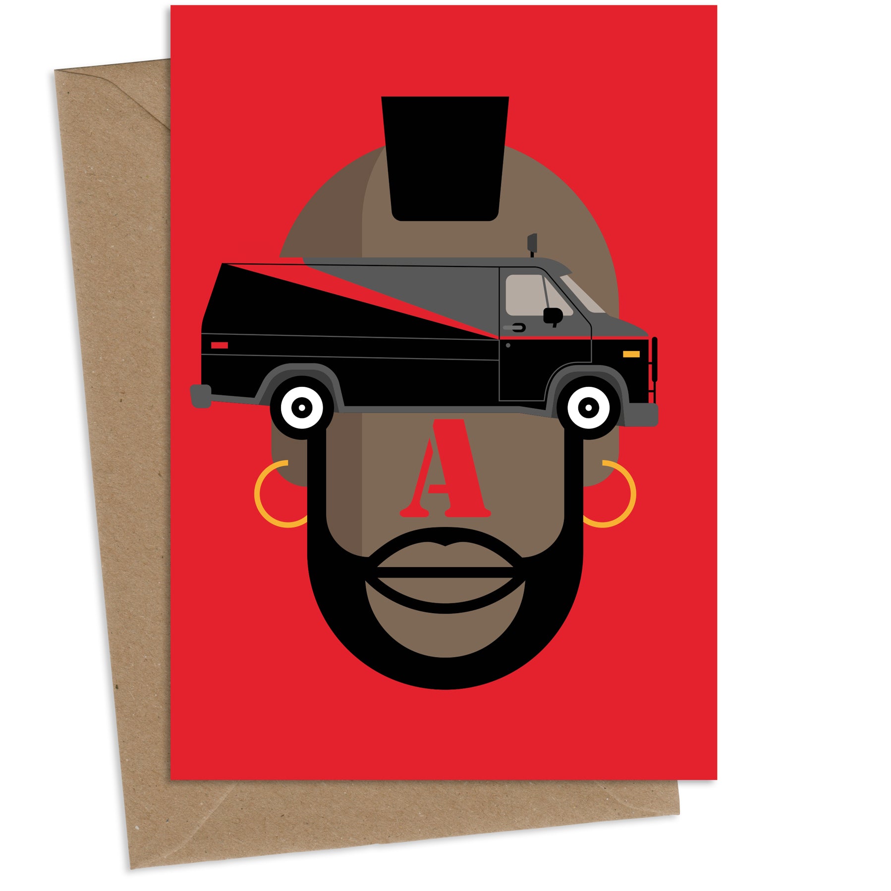 Mr T : Greeting Card