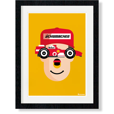 Michael Schumacher : Art Print