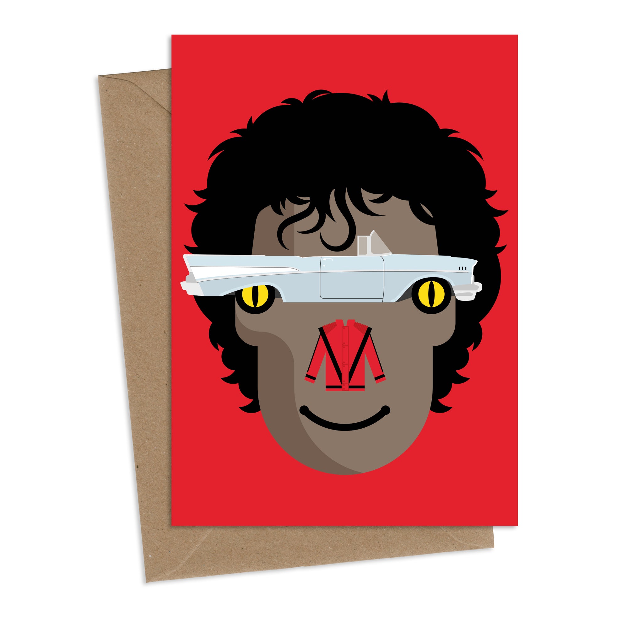 Thriller 'Eyes' : Greeting Card