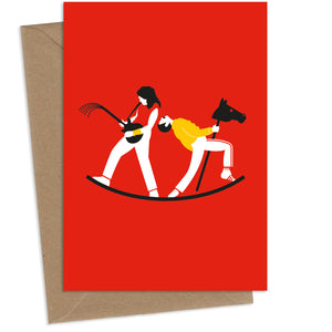 We will, we will rock you : Greeting Card